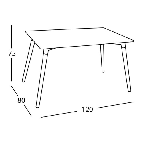 MESA BASIC - BLANCA