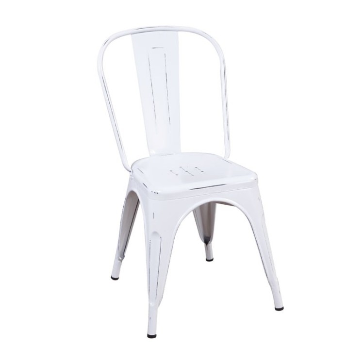 SILLA VOLT - BLANCO ENVEJECIDO