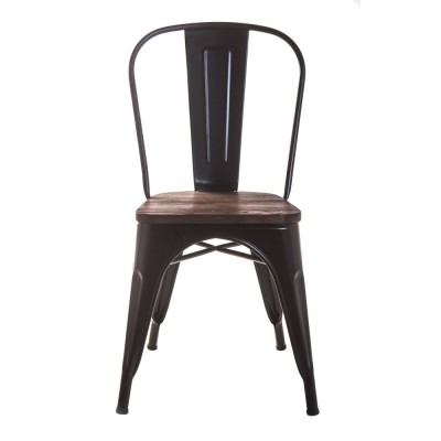 SILLA METAL Y MADERA VOLT 2