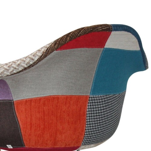 SILLÓN MECEDORA - PATCHWORK