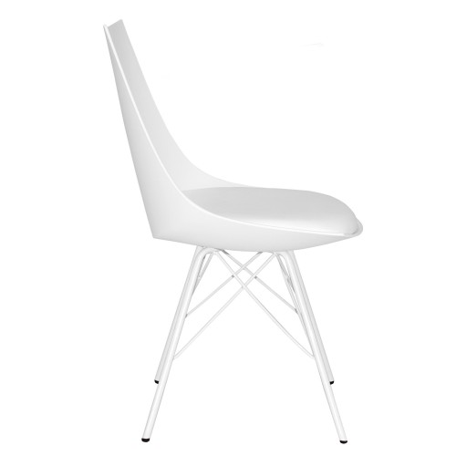 SILLA ARMONY METAL-BLANCO