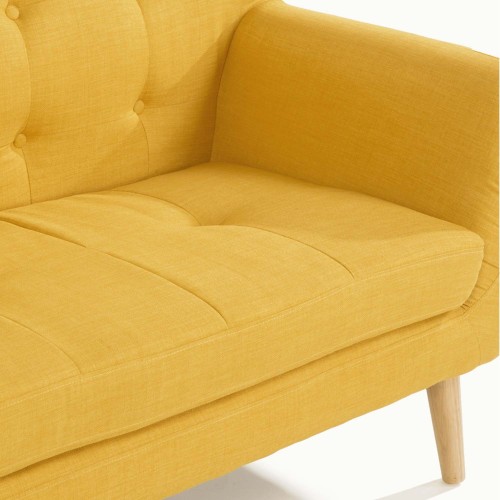 SOFA NORDIC VINTAGE-AMARILLO