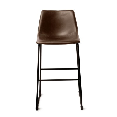 TABURETE ALPHA VINTAGE-MARRON 2