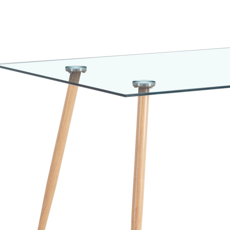 MESA BASIC CRISTAL TRASPARENTE