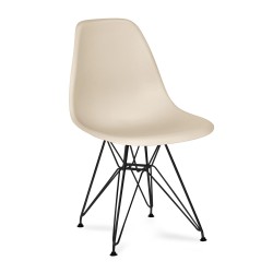 SILLA DALMAU NEGRA ASIENTO ARENA