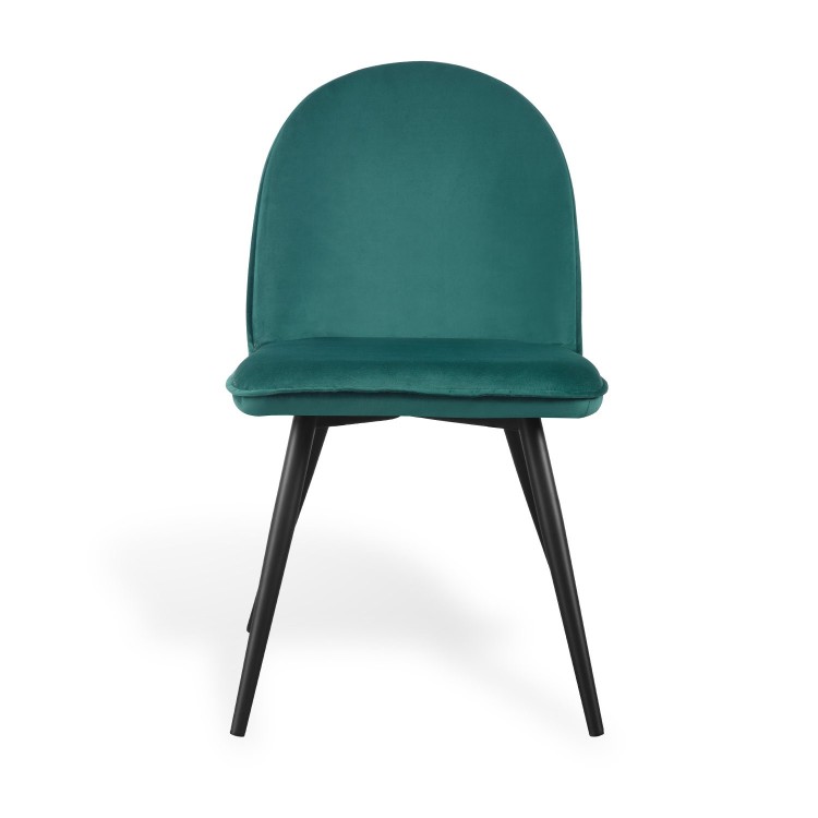 SILLA VELVET TERCIOPELO VERDE