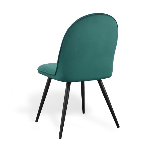 SILLA VELVET TERCIOPELO VERDE