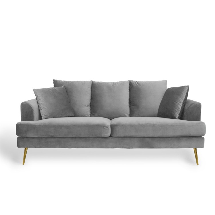 SOFA SIMBA 3 PLAZAS GRIS