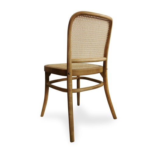 SILLA ABEL MADERA NATURAL RATTAN 