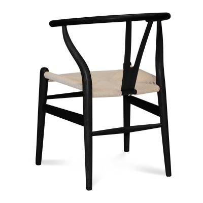 SILLA ALTEA MADERA NEGRA RATTAN NATURAL 2