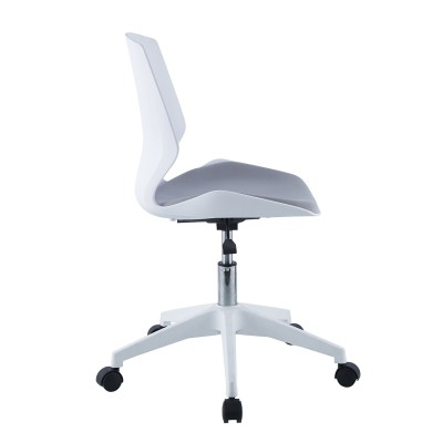 SILLA ESCRITORIO DINAMIC BLANCA Y GRIS 2