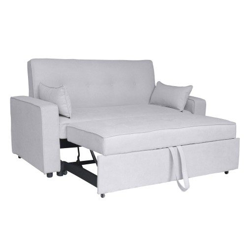 SOFA CAMA HERMES GRIS CLARO