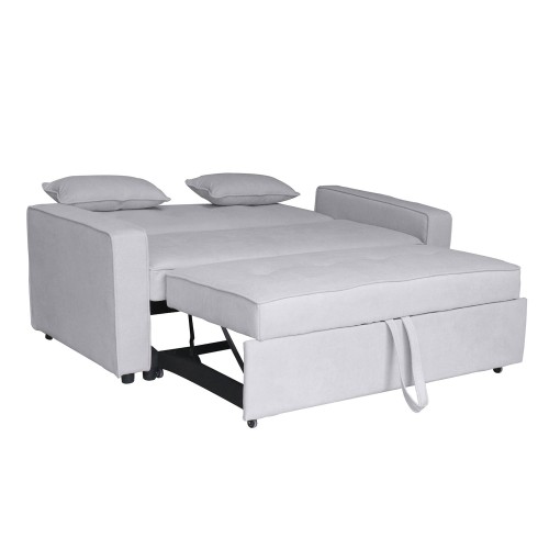 SOFA CAMA HERMES GRIS CLARO