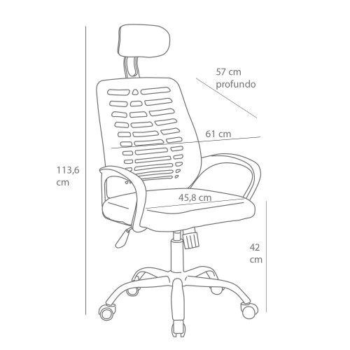 SILLA ESCRITORIO RELAX