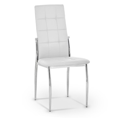 SILLA MISS CAPITONE-BLANCA