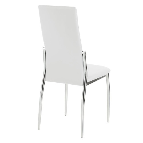 SILLA MISS - PU BLANCA