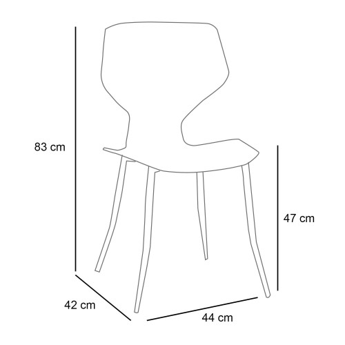 SILLA STYLE-MOSTAZA