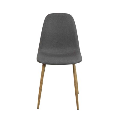 SILLA FRIDA GRIS COFFEE PATA NATURAL 2