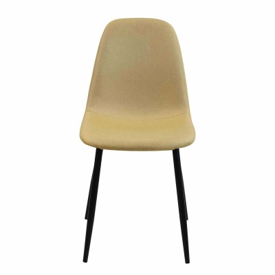 SILLA FRIDA TAUPE PATA NEGRA 2