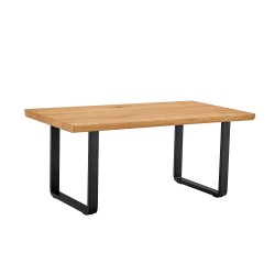 MESA DE CENTRO INCA NATURAL-NEGRO