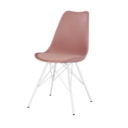 SILLA LIS MIX NUDE - BLANCO