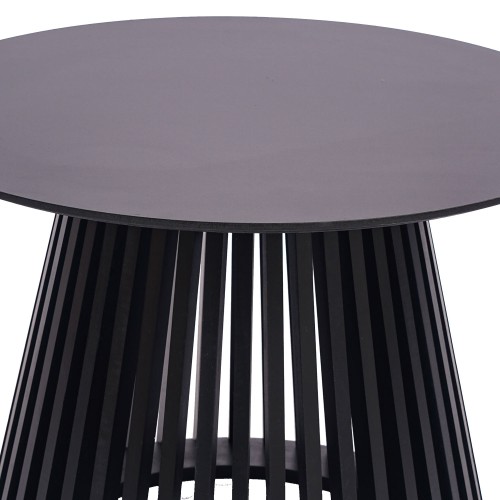 MESA NINA DE CENTRO NEGRA 70 CM