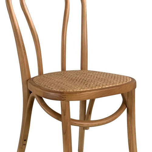 SILLA AITANA NATURAL ASIENTO RATTAN