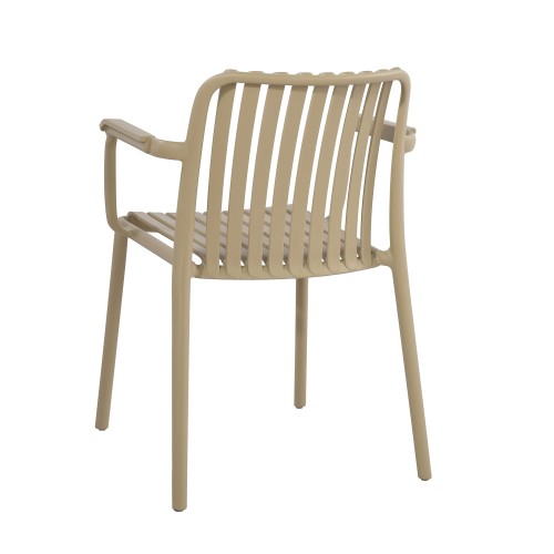 Silla con reposabrazos Cloe Arena-Casa Thai