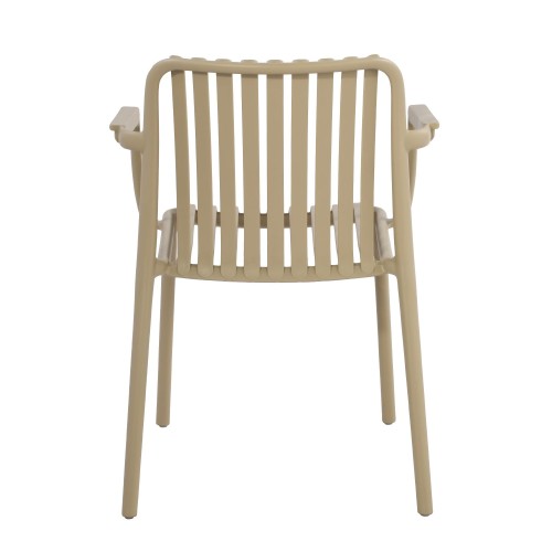 Silla con reposabrazos Cloe Arena-Casa Thai