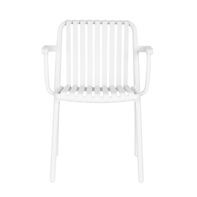 Silla con reposabrazos Cloe Blanca-Casa Thai 2