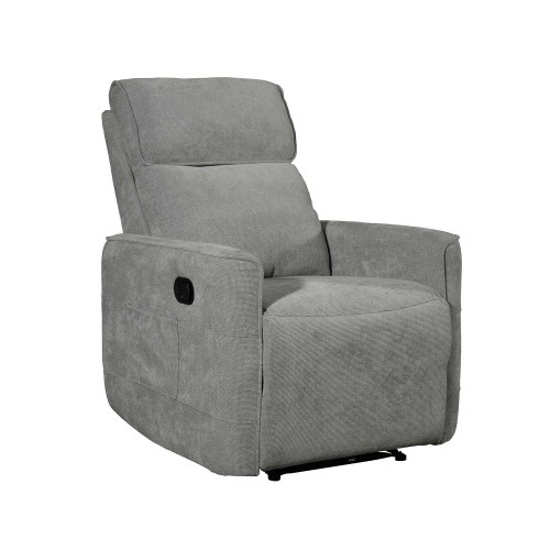 FAUTEUIL PRAGA GRIS RELAX MANUEL 1 PLACE