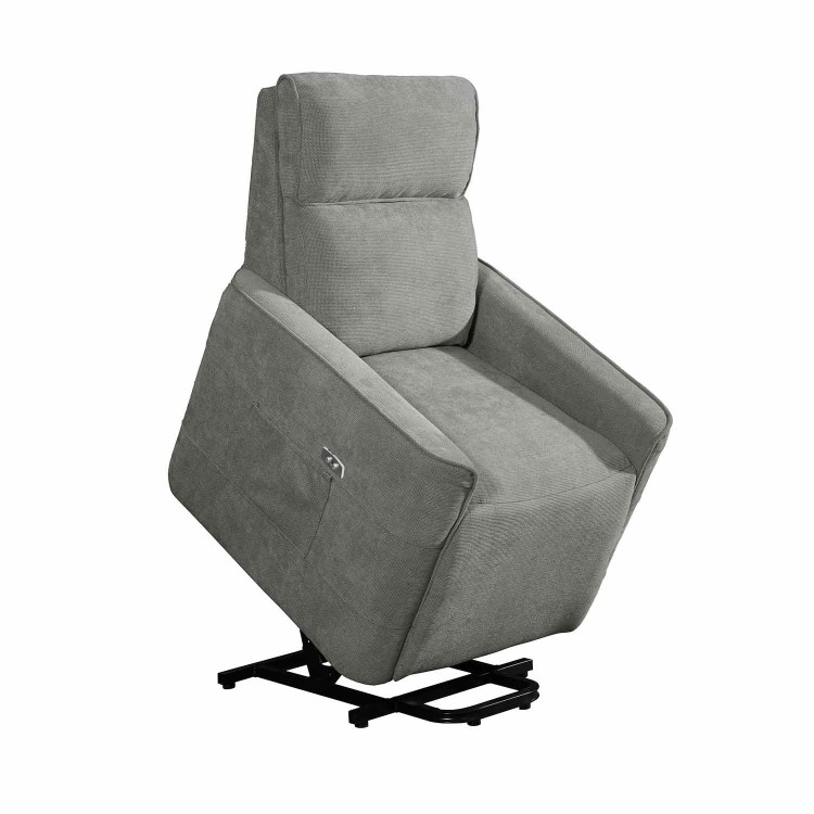 FAUTEUIL PRAGA GRIS POWER LIFT 1 PLACE