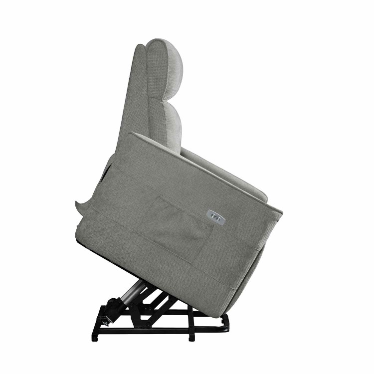 FAUTEUIL PRAGA GRIS POWER LIFT 1 PLACE