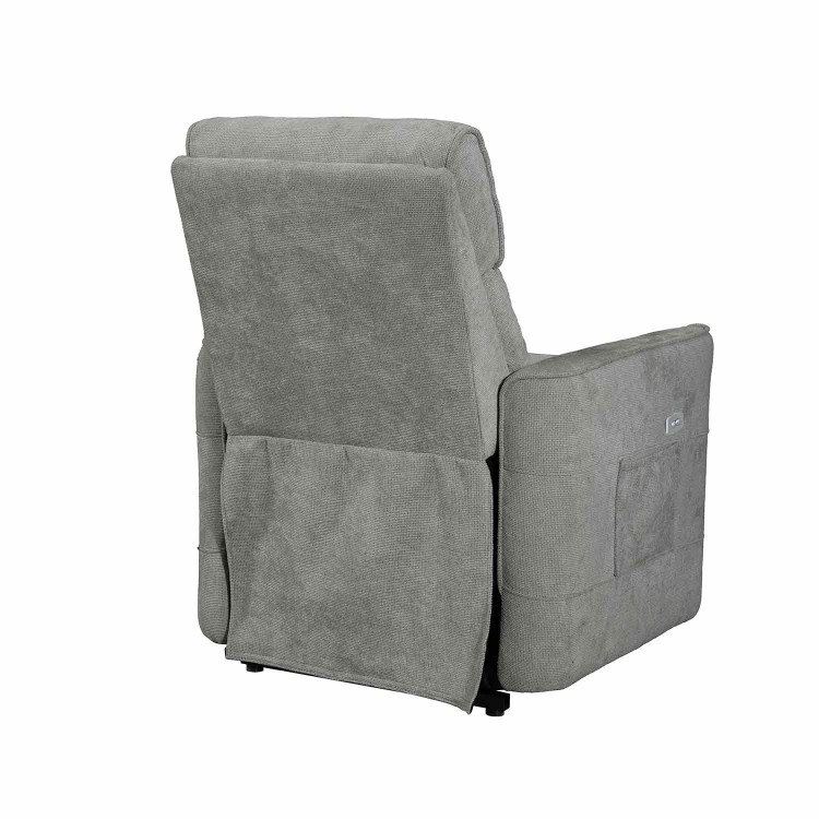 FAUTEUIL PRAGA GRIS POWER LIFT 1 PLACE