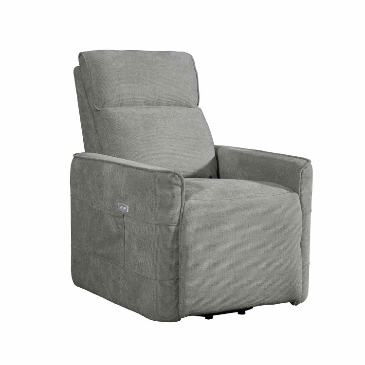 FAUTEUIL PRAGA GRIS POWER LIFT 1 PLACE