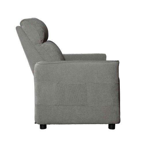 FAUTEUIL PRAGA GRIS FIXE 2 PLACES