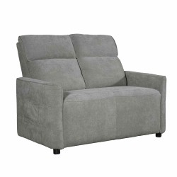 FAUTEUIL PRAGA GRIS FIXE 2 PLACES