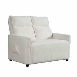 FAUTEUIL PRAGA SABLE FIXE 2 PLACES