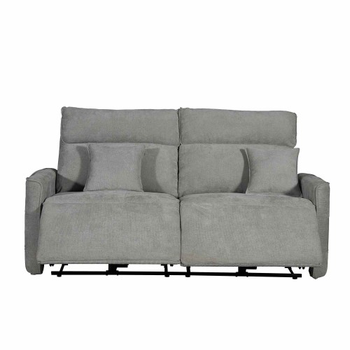 SILLÓN PRAGA GRIS 3 PLAZAS ELÉCTRICO