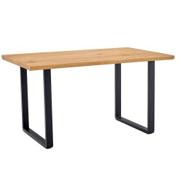 MESA DE COMEDOR INCA NATURAL-NEGRO