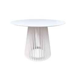 MESA NINA BRANCA 100 CM