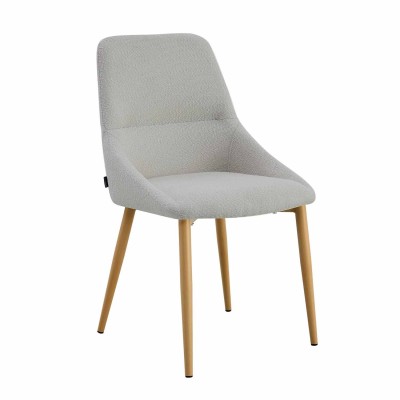 Silla Niki Gris Pata Haya-CasaThai