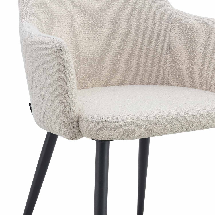 Sessel Classic sand schwarzes Bein - CasaThai