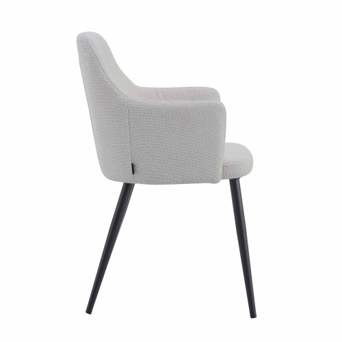 Sillón Classic Tejido Gris Pata Negra-CasaThai