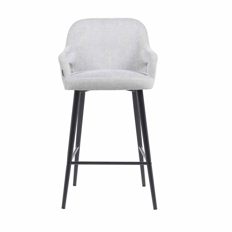 Tabouret Tebas gris clair - CasaThai