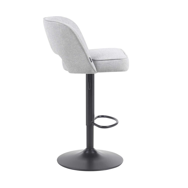 Taburete Carlin Gris Claro - CasaThai