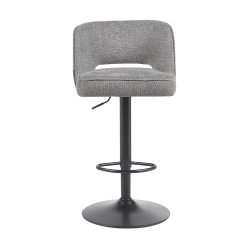 Taburete Carlin Gris Oscuro - CasaThai