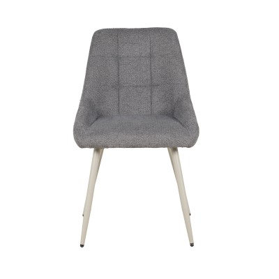 Chaise Eva Gris Pied Beige-CasaThai 2