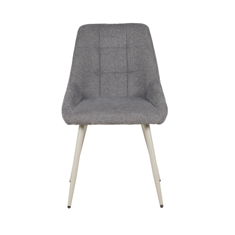 Chaise Eva Gris Pied Beige-CasaThai
