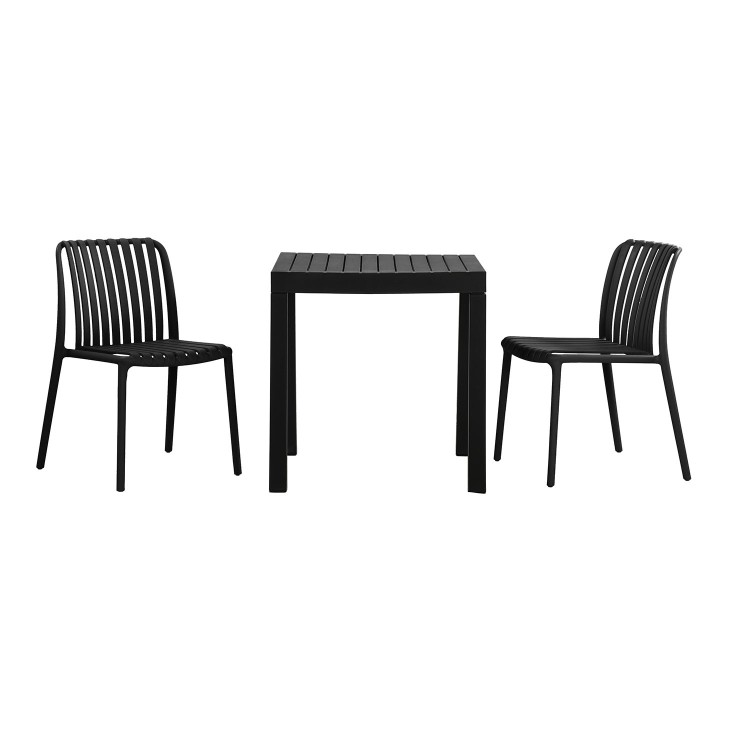 TABLE DE JARDIN TINA NOIRE